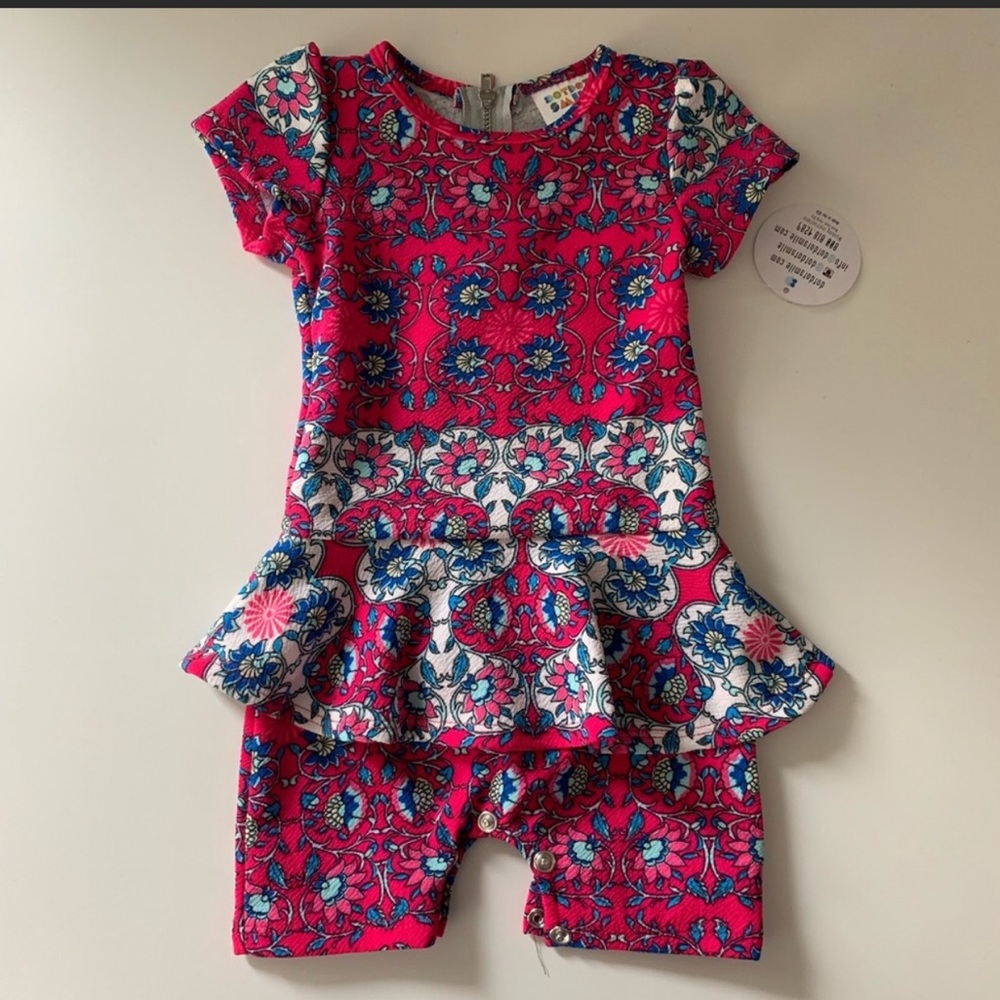 Dot dot smile Romper